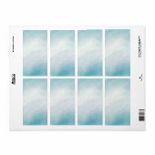 Blaue Wasserfarbe (Vorne)