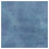 Blaue Wasserfarbe Abstrakte Wolkenmuster Stoff (Nahaufnahme)