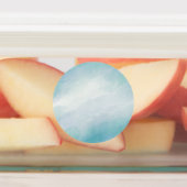 Blaue Wasserfarbe Etiketten (Befestigt)