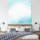 Blaue Wasserfarbe Leinwanddruck (Insitu (Schlafzimmer))
