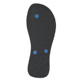 Blaue Wasserfarben Badesandalen (Unterseite)