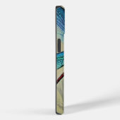 Blaue Wasserfarbendrachenfliege, personalisieren Case-Mate iPhone Hülle (Rückseite / Rechts)