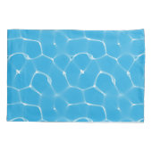 Blaue Wasserhäupter zum Schwimmen Traumpillowcase Kissenbezug (Rückseite)