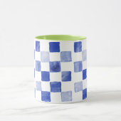 Blaue Wasserpalette Tasse (Zentrum)
