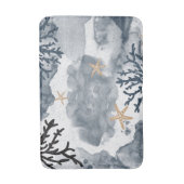 Blaue Wasserpfeife Badematte (Vorderseite Vertikal)