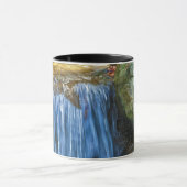 Blaue Wasserquelle Tasse (Zentrum)