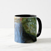 Blaue Wasserquelle Tasse (VorderseiteRechts)