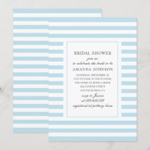 Blaue Wasserstreifen. Stricktes Brautparty