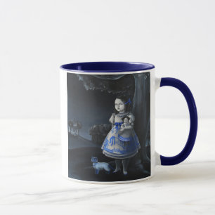 Blaue Weide Tasse