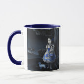 Blaue Weide Tasse (Links)