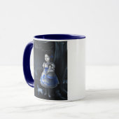 Blaue Weide Tasse (Vorderseite Links)