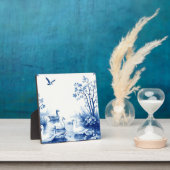 Blaue Weiden-Schwanensee-Szene Fotoplatte (InSitu)