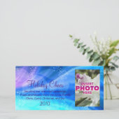 blaue Weihnachten (Stehend Vorderseite)