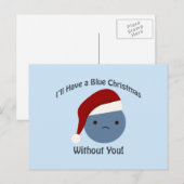 Blaue Weihnachten ohne dich! (Vorne/Hinten)