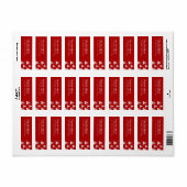 Blaue Weihnachtsbäume mit Perlen-Strings-Muster (Vorne)