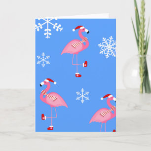 Blaue Weihnachtsfeier Einladung