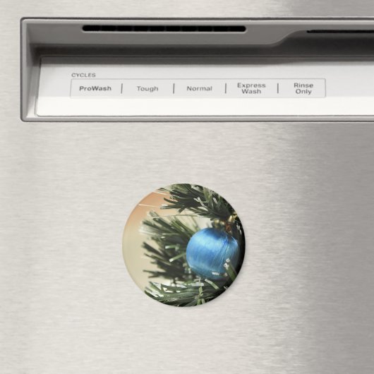 Blaue Weihnachtsfeier Magnet (In Situ (Geschirrspüler))