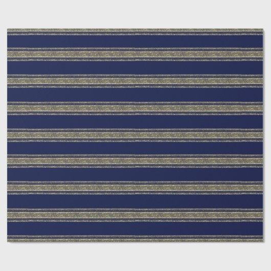 Blaue Weihnachtspapier  Geschenkpapier (Flach)