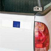Blaue Weihnachtszeit Autoaufkleber (Auf Lkw)