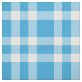 Blaue Weiß Karierte Muster Stoff (Muster)