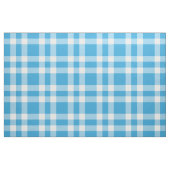Blaue Weiß Karierte Muster Stoff (Fat Quarter (45,7 x 55,9 cm))
