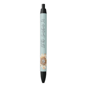Blaue Weiße Gelbe Sonnenblume Kugelschreiber