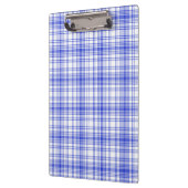 Blaue weiße karierte 2 klemmbrett (Links)
