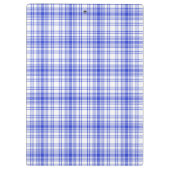 Blaue weiße karierte 2 klemmbrett (Rückseite)