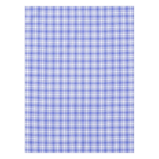 Blaue weiße karierte 2 tischdecke (Vorderseite)