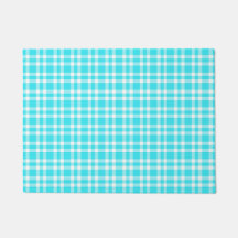 Blaue weiße Karo-Muster