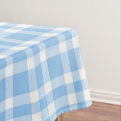 Blaue weiße Karo-Muster Tischdecke (Beispiel)