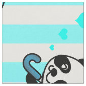 Blaue, weiße Kerze gestreift Stoff (Nahaufnahme)