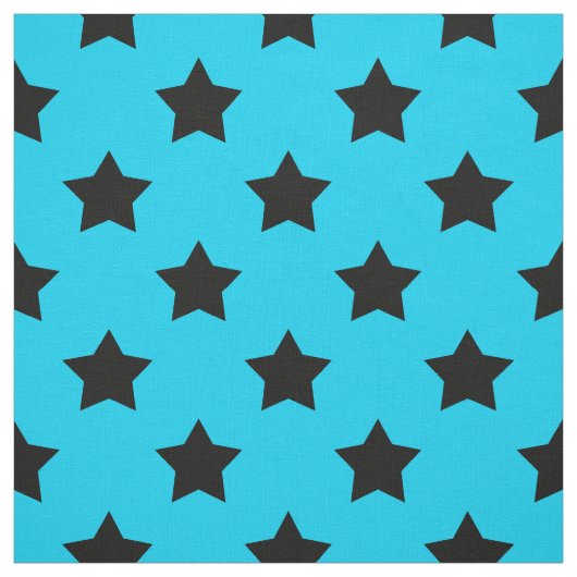 Blaue weiße Sterne Muster dekorative Textil Stoff (Muster)