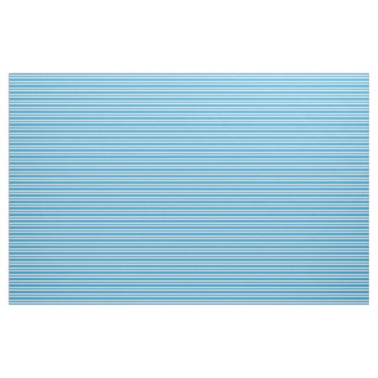 Blaue weiße Streifenmuster Stoff (Yard (91,4 cm))