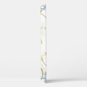 Blaue Weißvögel Personalisiert Case-Mate iPhone Hülle (Rückseite / Rechts)