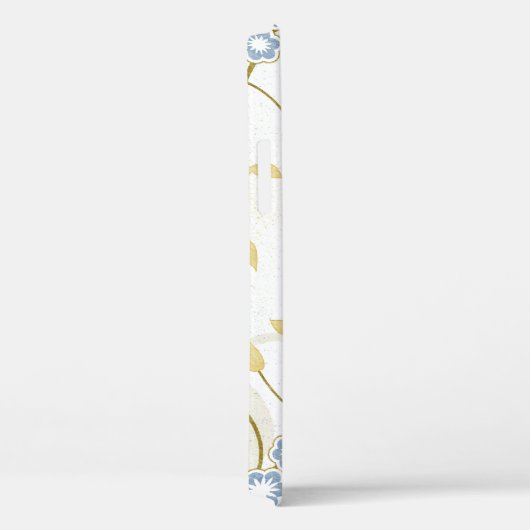 Blaue Weißvögel Personalisiert Case-Mate iPhone Hülle (Rückseite / Rechts)