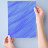 Blaue Weizenfelder Scrapbookpapier Massenseiten Flyer (Hand)