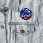 Blaue Welle 2026 Button (Beispiel)