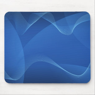 Blaue Welle Abstraktes Mauspad