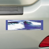 Blaue Welle Autoaufkleber (Auf Auto)