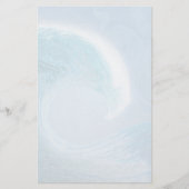 Blaue Welle Briefpapier (Vorderseite)