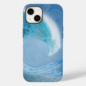Blaue Welle Case-Mate iPhone Hülle (Rückseite)