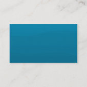 Blaue Welle - Geschäft Visitenkarte (Rückseite)