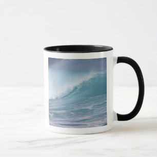 Blaue Welle kracht, Maui, Hawaii, USA 2 Tasse