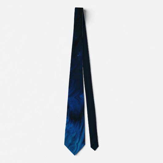 Blaue Welle Krawatte (Vorderseite)