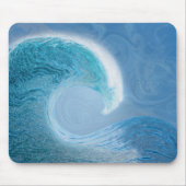 Blaue Welle Mousepad (Vorne)