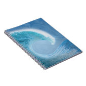 Blaue Welle Notizblock (Rechte Seite)