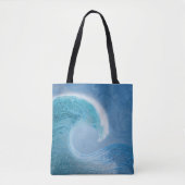 Blaue Welle Tasche (Vorderseite)