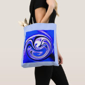 Blaue Welle Tasche (Von Nahem)