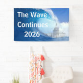 Blaue Welle Wahl 2026 anpassen Banner (Insitu)